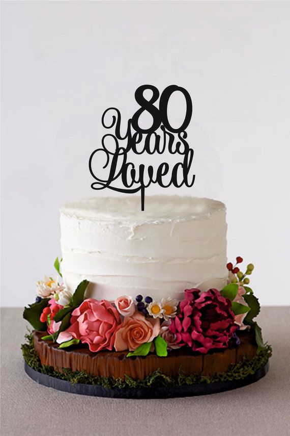 The 25+ best 80th birthday cakes ideas on Pinterest Beautiful